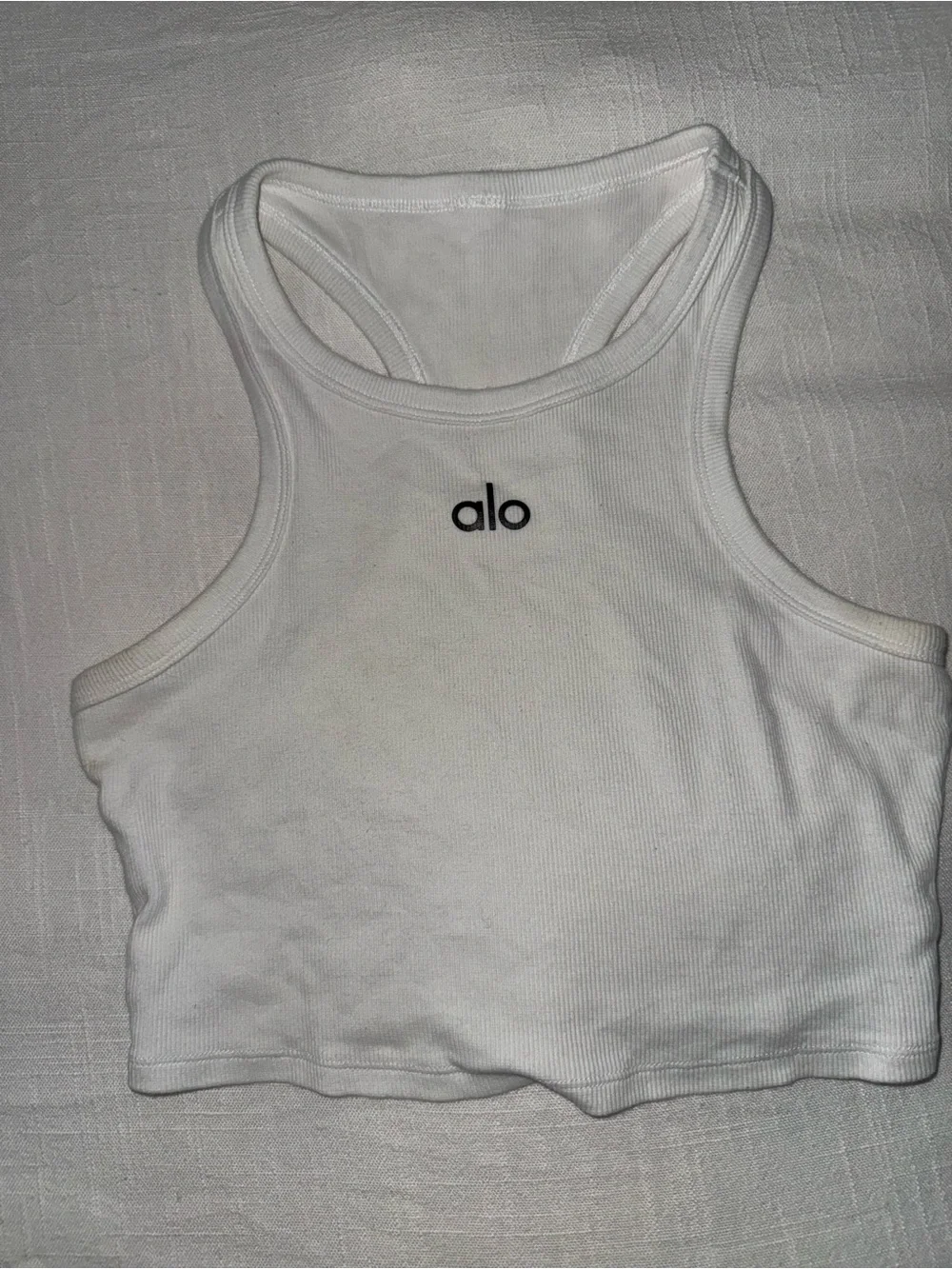 NWOT ALO Yoga Aspire Tank - WHITE